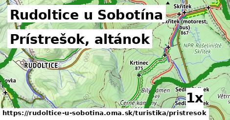 Prístrešok, altánok, Rudoltice u Sobotína