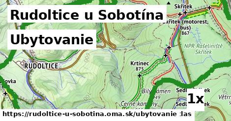 ubytovanie v Rudoltice u Sobotína