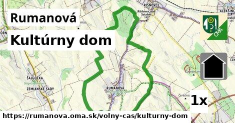 Kultúrny dom, Rumanová