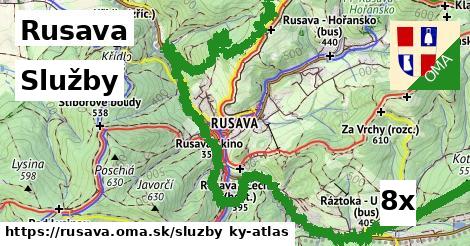 služby v Rusava