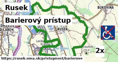 Barierový prístup, Rusek