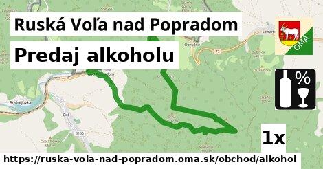 Predaj alkoholu, Ruská Voľa nad Popradom