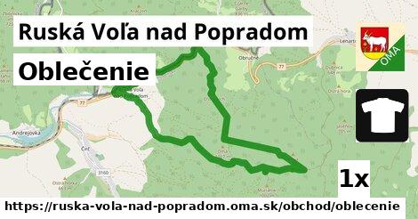 Oblečenie, Ruská Voľa nad Popradom