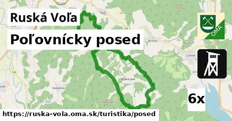 Poľovnícky posed, Ruská Voľa