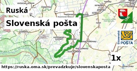 Slovenská pošta, Ruská