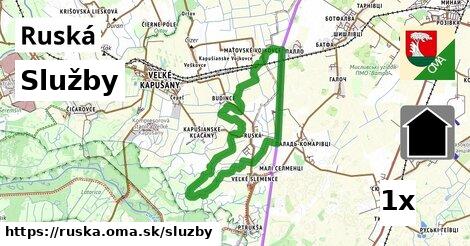 služby v Ruská