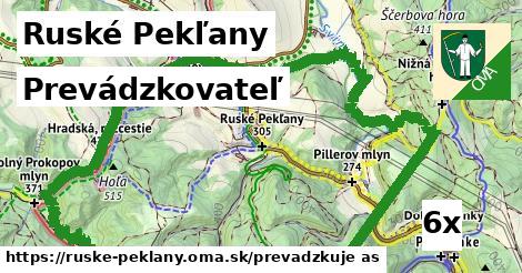 prevádzkovateľ v Ruské Pekľany