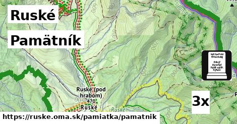 Pamätník, Ruské