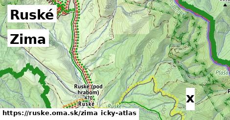zima v Ruské