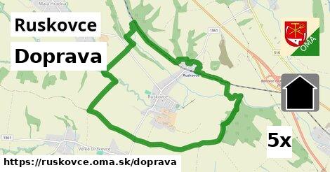 doprava v Ruskovce