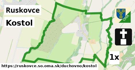 Kostol, Ruskovce, okres SO