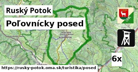 Poľovnícky posed, Ruský Potok