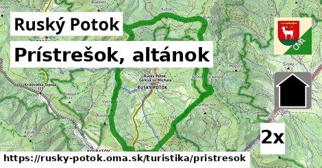 Prístrešok, altánok, Ruský Potok