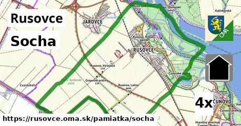 Socha, Rusovce