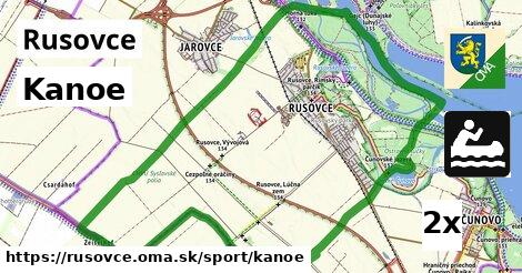 Kanoe, Rusovce