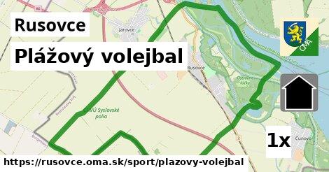 Plážový volejbal, Rusovce