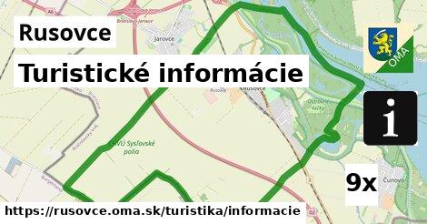 Turistické informácie, Rusovce