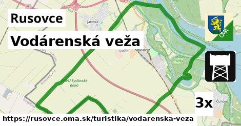 Vodárenská veža, Rusovce