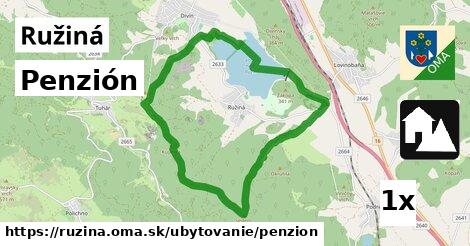 Penzión, Ružiná