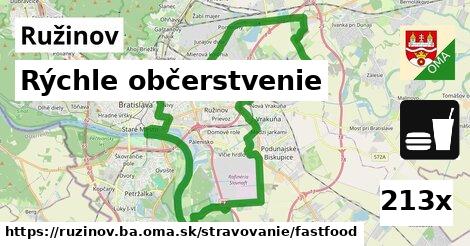 Rýchle občerstvenie, Ružinov