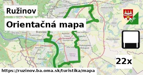 Orientačná mapa, Ružinov