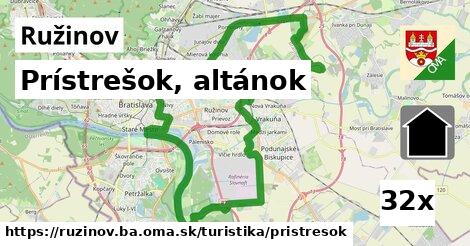 Prístrešok, altánok, Ružinov