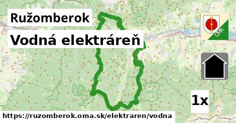 vodná elektráreň v Ružomberok