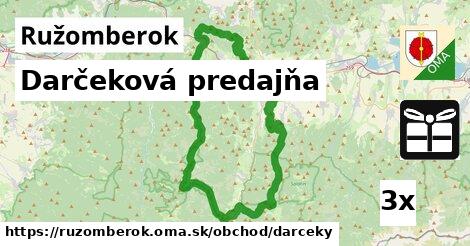 Darčeková predajňa, Ružomberok