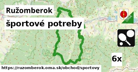 športové potreby, Ružomberok