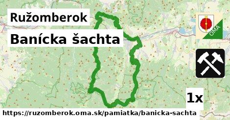 Banícka šachta, Ružomberok