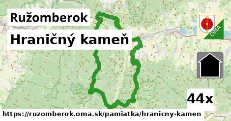 Hraničný kameň, Ružomberok