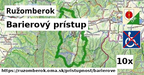 Barierový prístup, Ružomberok