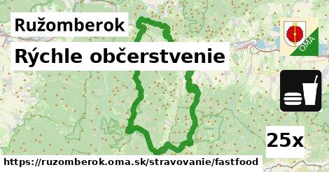 Rýchle občerstvenie, Ružomberok