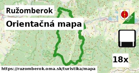 Orientačná mapa, Ružomberok