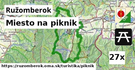 Miesto na piknik, Ružomberok