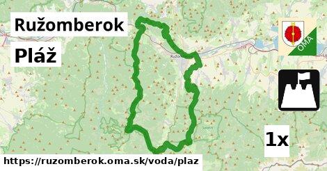 Pláž, Ružomberok