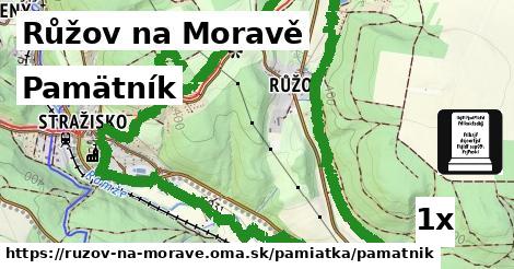 Pamätník, Růžov na Moravě