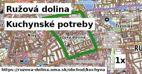 Kuchynské potreby, Ružová dolina