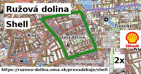 Shell v Ružová dolina