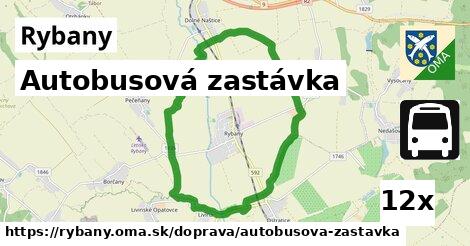 Autobusová zastávka, Rybany