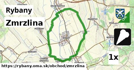 zmrzlina v Rybany