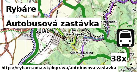 Autobusová zastávka, Rybáre