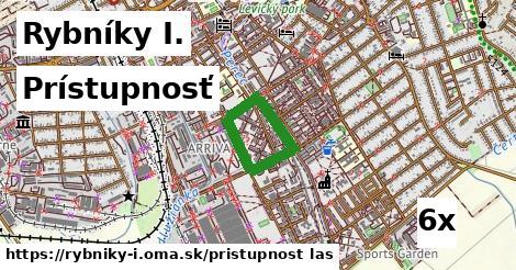prístupnosť v Rybníky I.