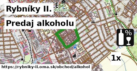 predaj alkoholu v Rybníky II.