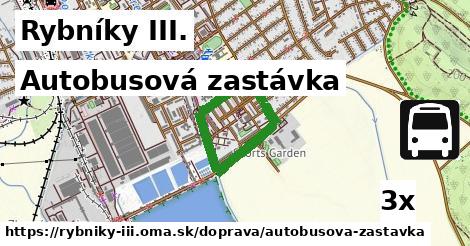 Autobusová zastávka, Rybníky III.