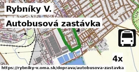 Autobusová zastávka, Rybníky V.