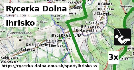 Ihrisko, Rycerka Dolna