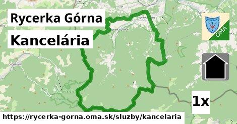 kancelária v Rycerka Górna