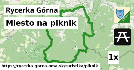 miesto na piknik v Rycerka Górna