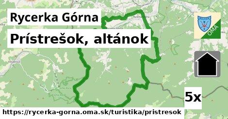 prístrešok, altánok v Rycerka Górna